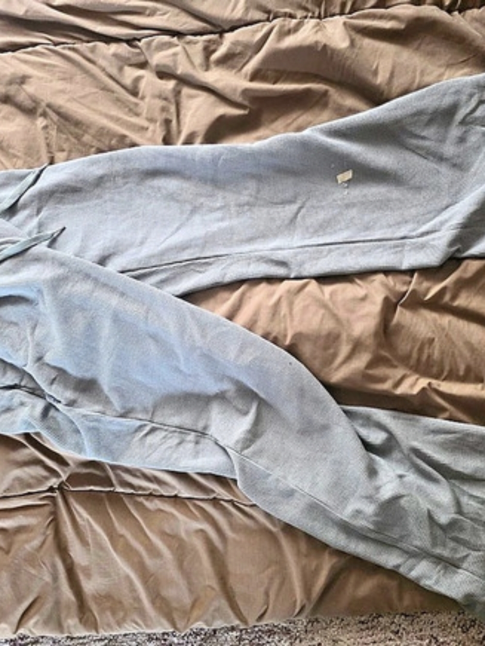 Comf rt Women's Jogger Pants in Gray Size Large